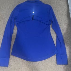 Blue Lululemon Zip up Jacket